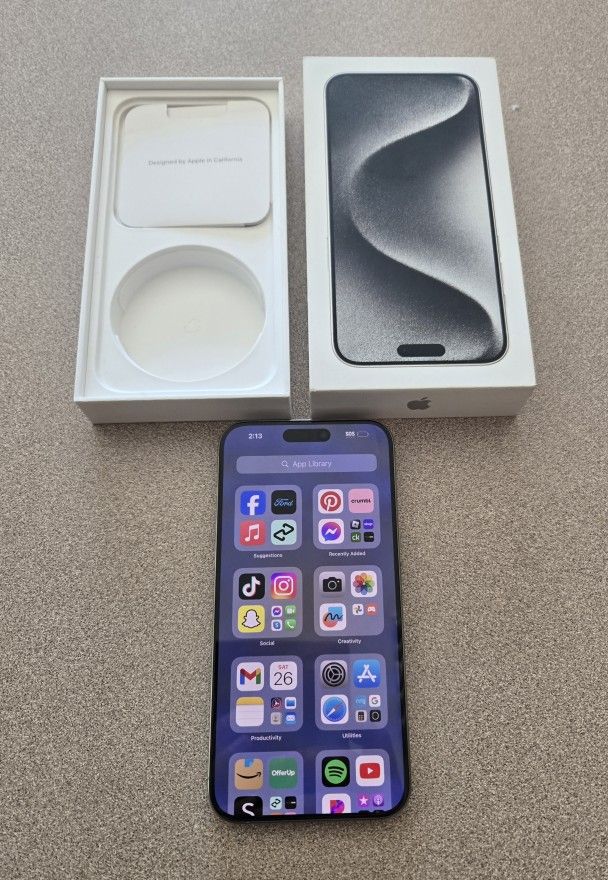 Iphone 15 Pro Max ..like New ..como Nuevo