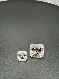 Loose Moissanite stones GRA certified