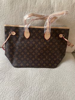Brown logo purse