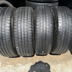 265/70-17 GOOD YEAR WRANGLER $220 LAS 4 FULL SET %80% 🛞👍