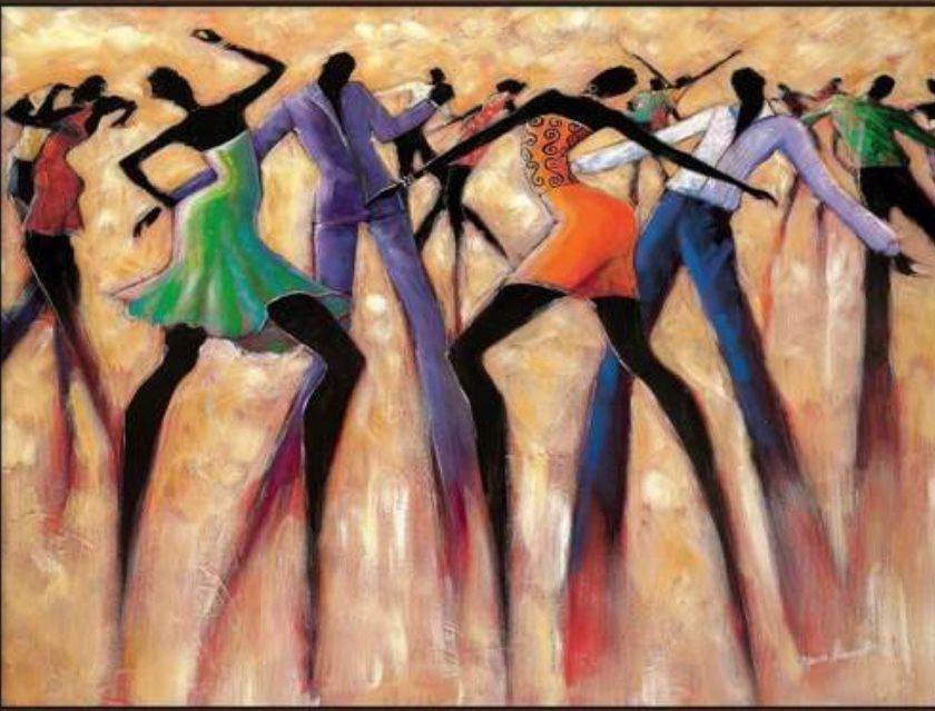 Dancing Canvas Poster
