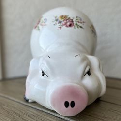 Porcelain Piggy Bank, Large 