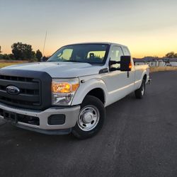 2012 Ford F-250 Super Duty, Super Cab, Crane On The Back 