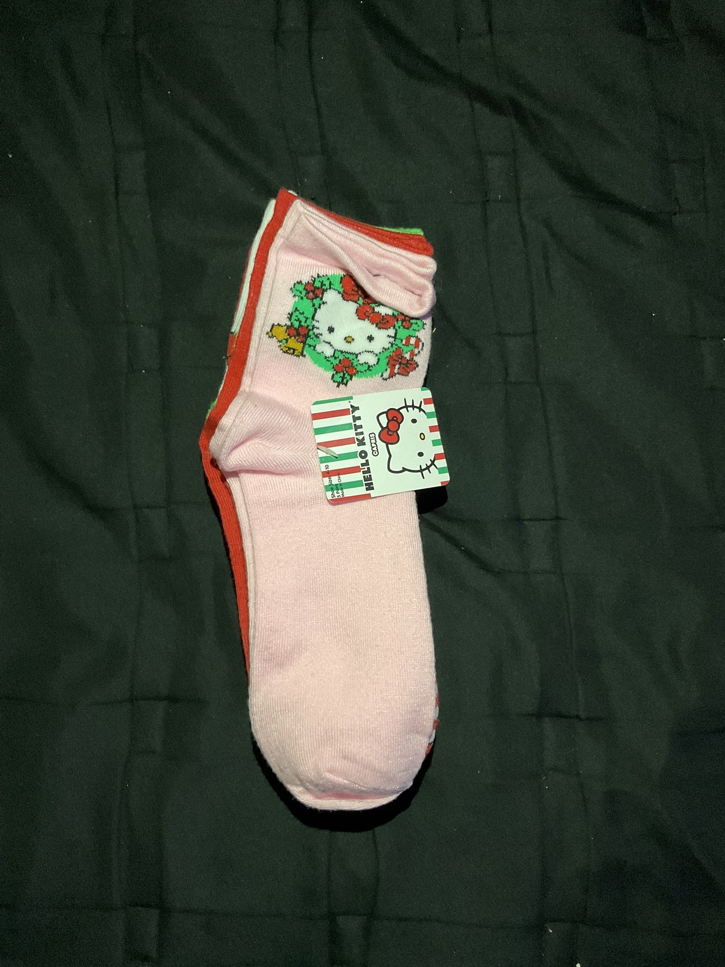 Hello Kitty Christmas Socks Set