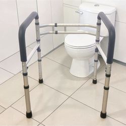 Toilet Safety Frame & Rails, Fits Most Toilets (PELEGON)
