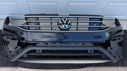 BLACK VW TIGUAN 2022 2023 2024 FRONT BUMPER VOLKSWAGEN