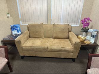 Loveseat 2 seater beige sofa