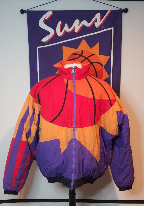 Phoenix Suns Puffer Jacket Sz XL – 812 Vintage