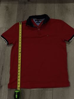 Tommy Hilfiger Red Polo Shirt