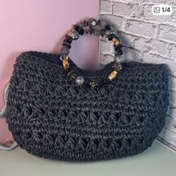 Hardly Used Very Cute Woven Purse