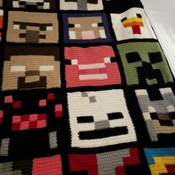Minecraft Blanket 