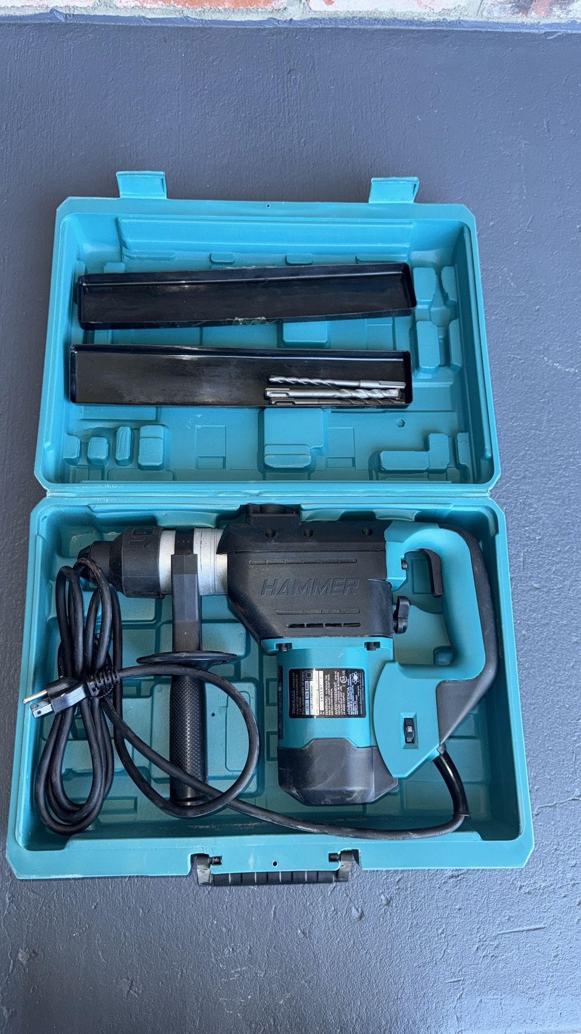 7 Amp 1-1/8 in. Corded SDS Rotary Hammer Drill