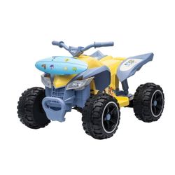 Bluey 12v ATV with Surfboard storage 