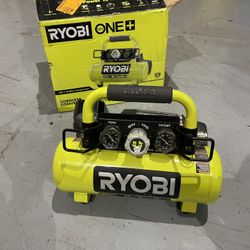 RYOBI ONE+ 1 Gal. 120 PSI Portable 18V Horizontal Air Compressor ( 0.5 CFM at 90 PSI )