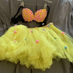 Tutu skirt with Bra top