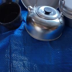 aluminum camping Pans set 
