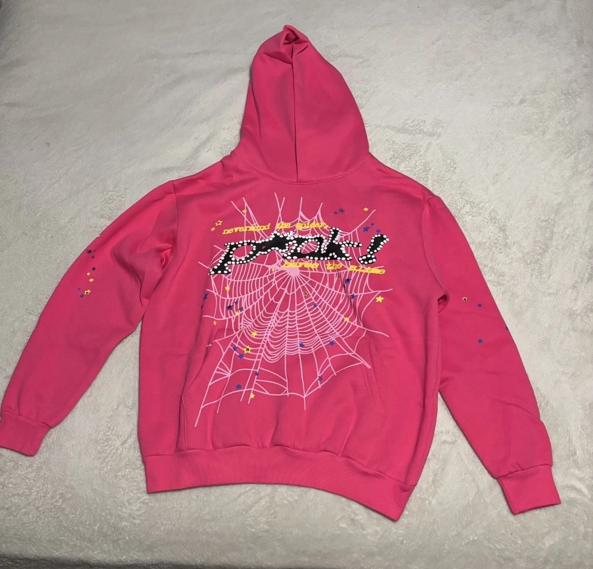 Pink Spider Hoodie