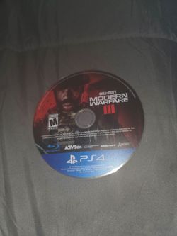 Call of Duty Modern Warfare III PS4 Disc
