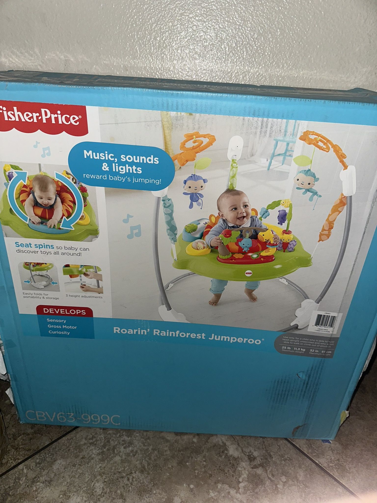 Fisher-price Tiger Time Jumperoo