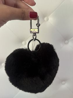 xox Betsy Johnson Black Keychain