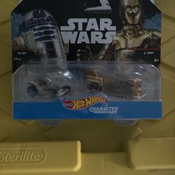 Hot Wheels Character Cars Star Wars 2 Pack R2 @ C-3PO 