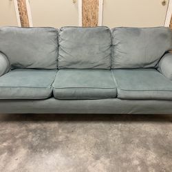Comfy Teal Couch
