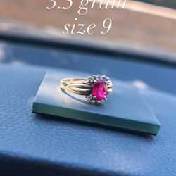 14k Gold Ring 