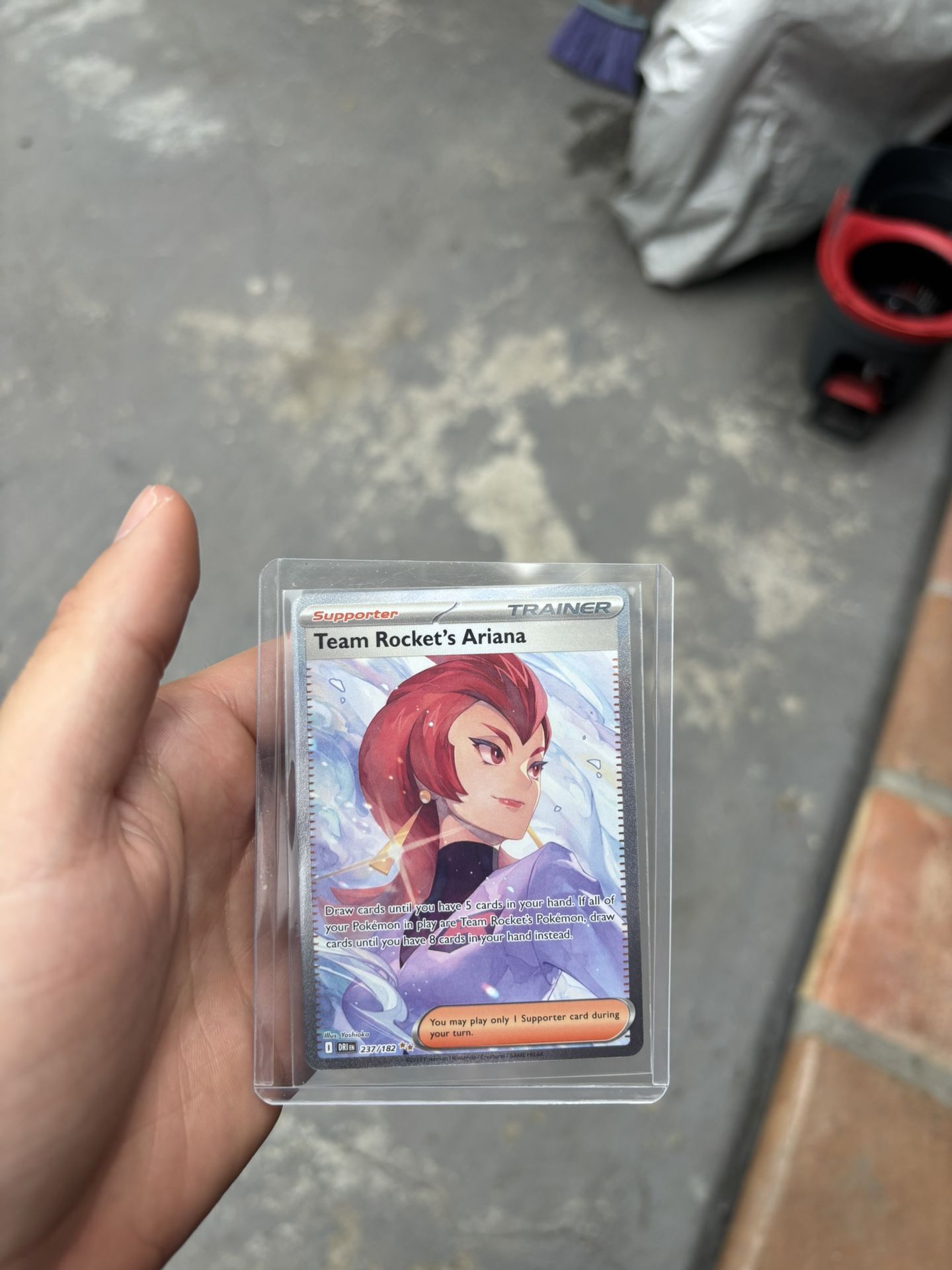 Pokemon TCG: Team Rocket's Ariana 237/182 SV: Destined Rivals SIR NMc