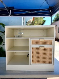 2 Drawers Storage File Cabinet with Lock & Outlet, 31.5W*29.4H
