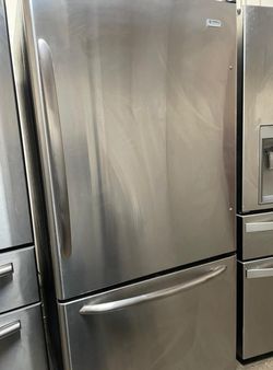 Kenmore Bottom Freezer Stainless Refrigerator Fridge
