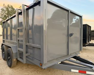 New 8x4x12 Hydraulic Utility Dump Trailer 🔥
