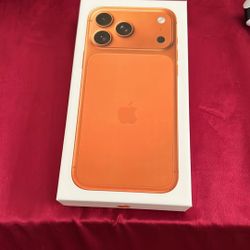 iPhone 17 ProMax Cosmic Orange UNLOCKED