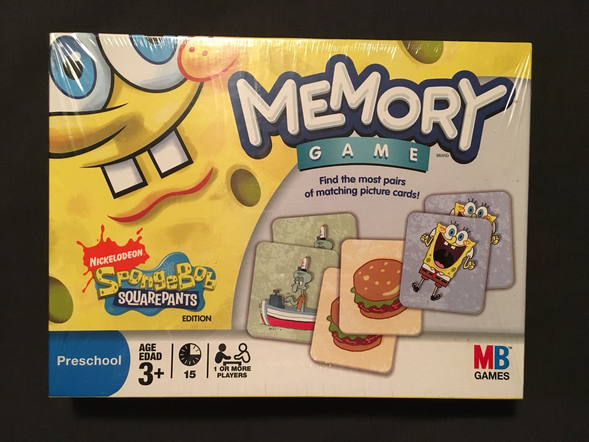 SpongeBob SquarePants: Memory Game by Milton Bradley
