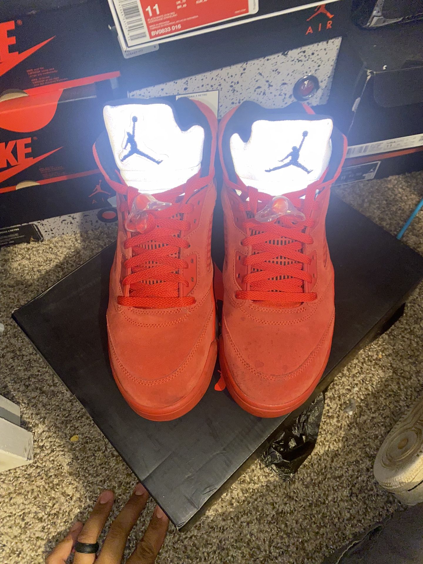 Jordan Red Suede - Main Image