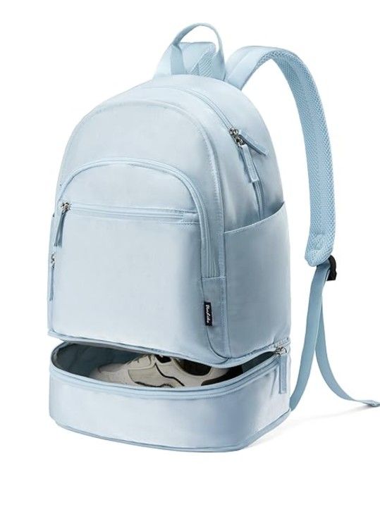 Brand new Gym Backpack for Women Gym bag with Expandable Shoe Compartment