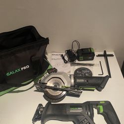 GALAX PRO Cordless Circular and Reciprocating Saw Combo Kit