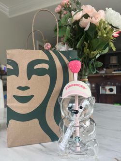 Pink Bearista Cup