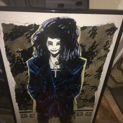 Professional framed, con COM print large collectible only $30