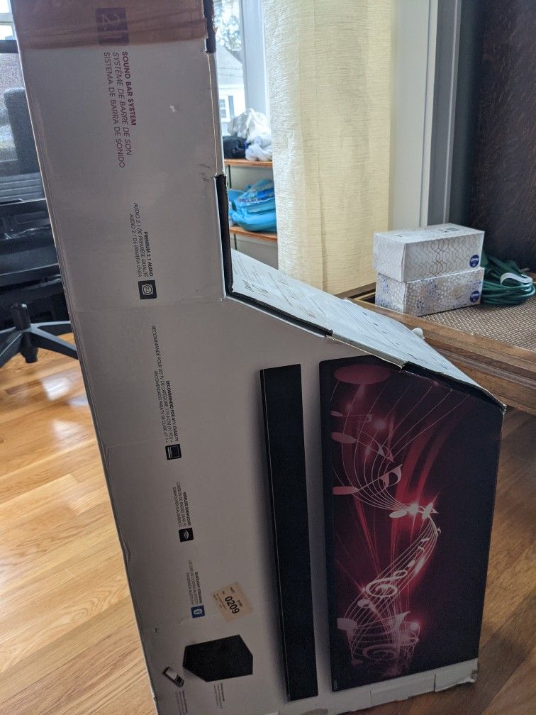 Vizio Sound Bar With Subwoofer