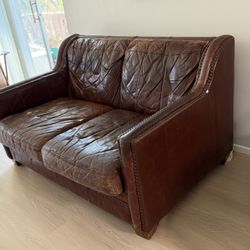 Leather Couch 