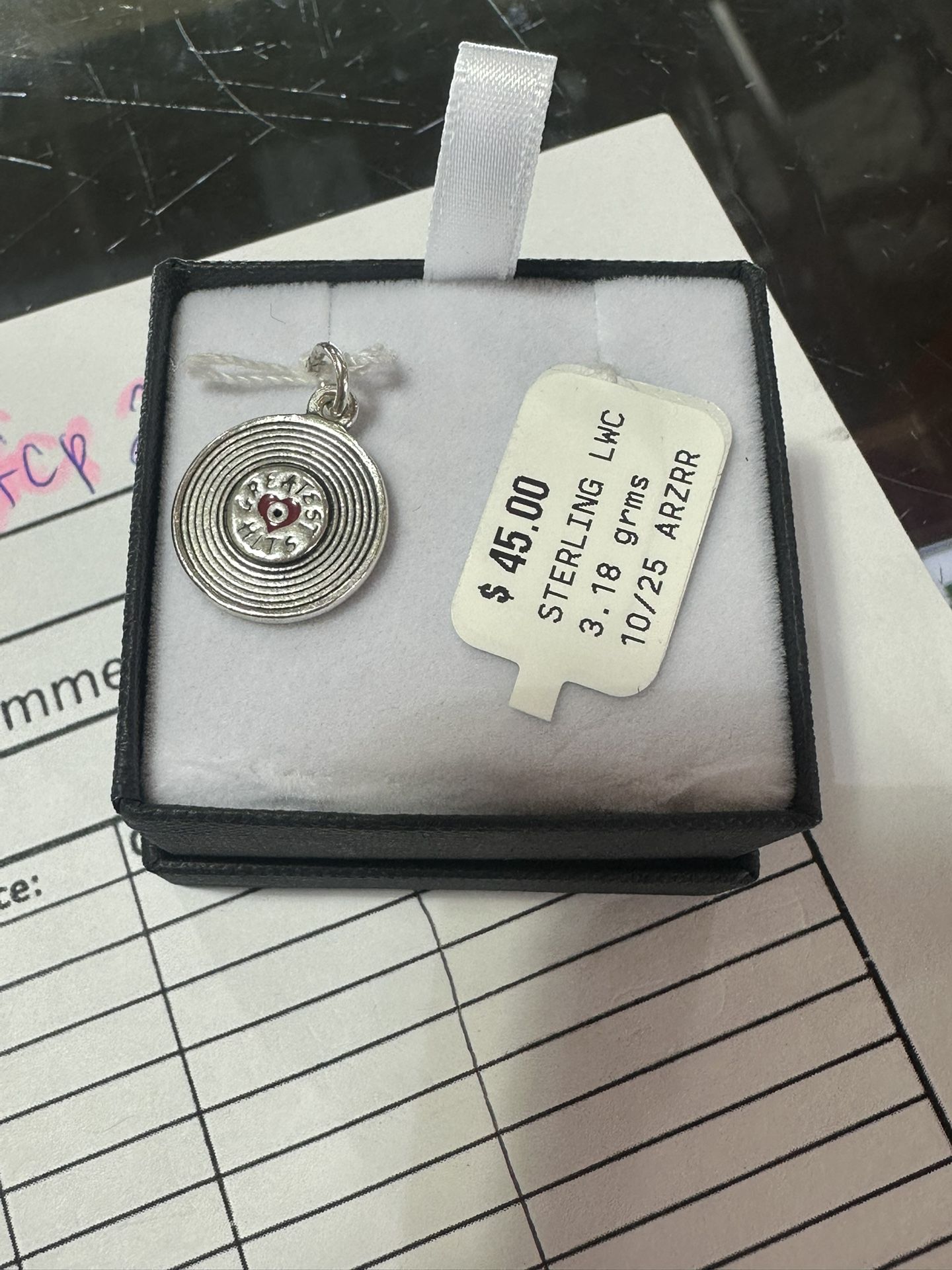 James Avery Record Charm For Sale!