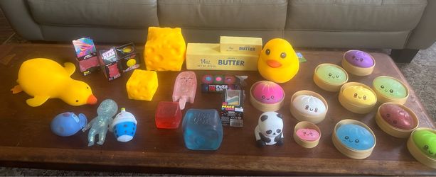 Nee doh squishy lot