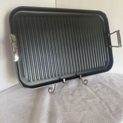 All-Clad NS Pro Nonstick Cookware, Double Burner Grill, 13 x 20 inch