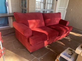 Beautiful Red Couch