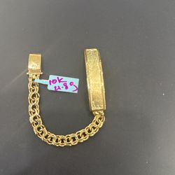 10k Gold Chino Bracelet 