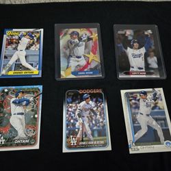 Shohei Ohtani baseball Card Lot Of 6 