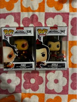 Funko Pop! Avatar: The Last Airbender Zuko and Azula Figures