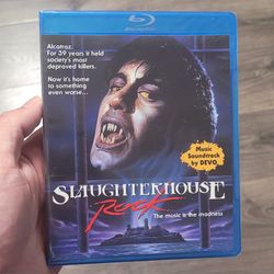 Slaughterhouse Rock Blu Ray SEALED Horror Movie Code Red