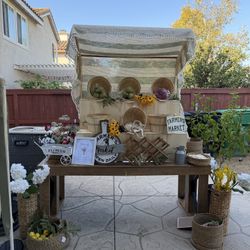 Bridal Shower / Farmers Market Stand