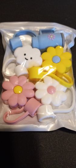 New bag of 5 straw covers